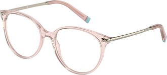Tiffany & Co. Glasses - Dames - Brillen - Roze - 54 MM - Accessoires