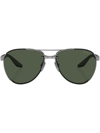 Prada Occhiali da sole Linea Rossa - Argento