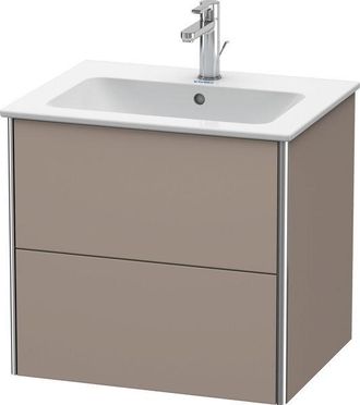 Duravit Duravit - Xsquare Mueble De Pared 61.0 X 47.8 Cm, 2 Cajones, Para