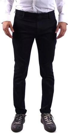 Dondup Stijlvolle Broek - Heren - Nette broeken - Blauw - W33 - Katoen - Broeken