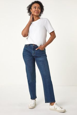 Roman Stretch Straight Leg Jeans