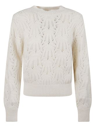 Isabel Marant Delicate Openwork Knit Celestine Sweater