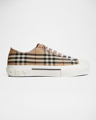 Burberry Men & apos;s Vintage Check Low-Top Sneakers