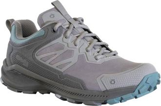 Oboz Footwear Womens Katabatic Low B-Dry Hiker Shoe In Island