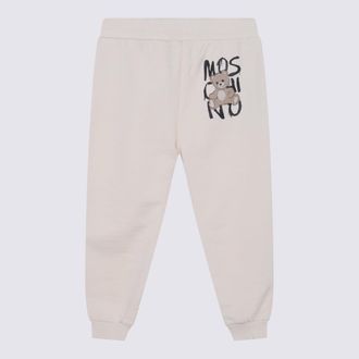 Moschino Kids Trousers Ivory _co