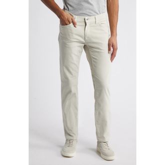 Brax Chuck Modern Fit Stretch Corduroy 5-Pocket Pants in Seed at Nordstrom, Size 42 X 34