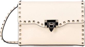 Valentino Tassen, Dames, Beige, ONE Size, Leer, Cross Body Bags