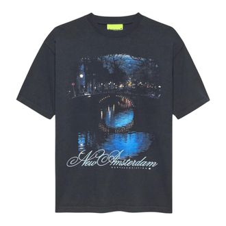 New Amsterdam Surf Association City Of Water Tee - Tops - Hombre - Negro - L