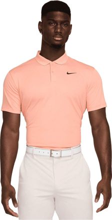Nike Mens Victory Solid Polo Shirt (Apricot Agate/Black) - Light Pink - Size X-Large