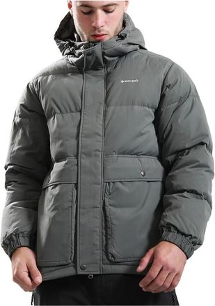 Snow Peak Everyday Down Jacket - Heren - Gewatteerde jassen - Grijs - 2XL - Polyester - Jassen