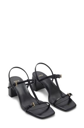 Mango Slingback Sandal in Black at Nordstrom, Size 9Us