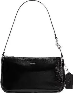 Coach Plaza Bag Silver Black CFT28-LHBLK