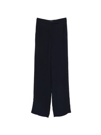 Emporio Armani Womens Straight-Leg Trousers