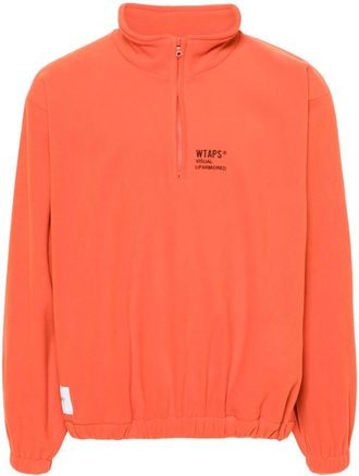 Wtaps Depst polar-fleece sweatshirt - men - Polyester - S - Orange