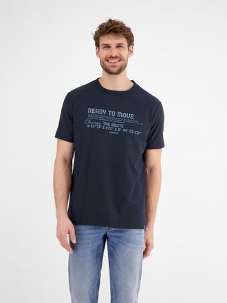 Lerros T-Shirt mit Schriftzug