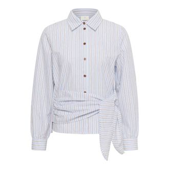 Kaffe Kabriony Camisa con Bufanda - Blouses & Shirts - Mujer - Multicolor - 2XL