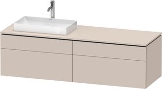 Duravit Lavabo De Consola Duravit L-cube, Suspendido, Incluye Placa De