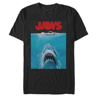 Jaws Mens Jaws Oversized Movie Poster Graphic T-Shirt in Black at Nordstrom, Size Xxx-Large