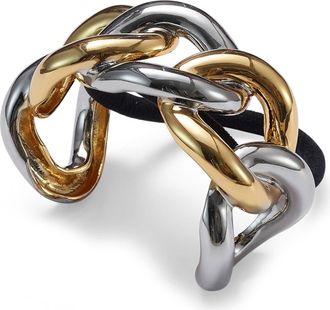 Lelet NY Elena Chain Mixed Metal Ponytail Cuff at Nordstrom