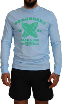 Dsquared2 Dsquared&sup2; Printed Long Sleeves Men Mens Sweater (Pre-Owned)