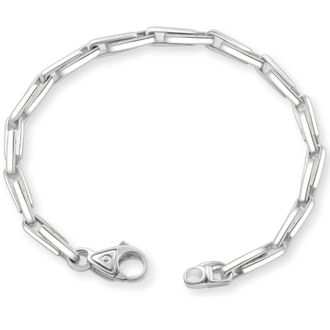 Pompeii3 Mens 14k Gold (23gram) or Platinum (38gram) 4.5mm Link Bracelet 8.5