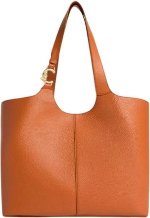 Coccinelle Tote Bags, female, Orange, Size: ONE SIZE C-Easy Large Tote Bag