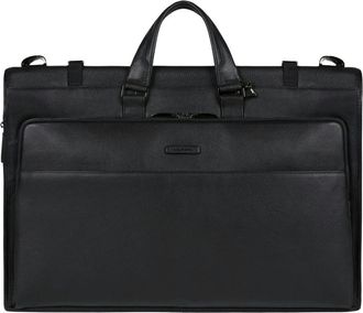 Piquadro Modus Special Kledingtas - Heren - Weekendtassen - Zwart - ONE Size - Leer - Tassen