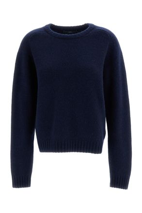 arch4 Navy Limerick Heavyweight Chunky-Knit Cashmere Sweater