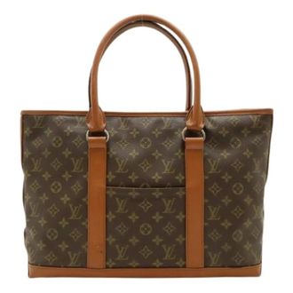 Louis Vuitton Pre-owned Tote Bags, female, Brown, Size: ONE SIZE Pre-owned Vintage Monogram Tote Bag