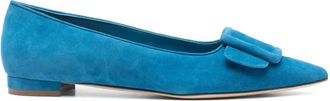 Manolo Blahnik Ballerine Maysale - Blu