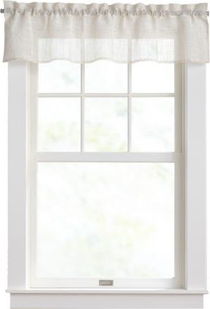 DKNY Classic Sheer Valance in Linen at Nordstrom