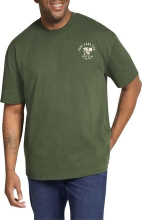 Johnny Bigg Surf Club Cotton Graphic T-Shirt in Khaki at Nordstrom Rack, Size 4X-Large