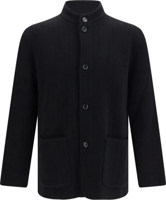 Lardini Woljas - Heren - Jassen - Zwart - Maat: L Wol