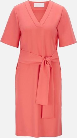 HUGO BOSS Womens Dakali Dress - Pink - Size: 12