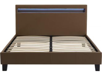 Habitat et Jardin Cama Led mar&iacute;a - 140 X 190 Cm - Color Topo