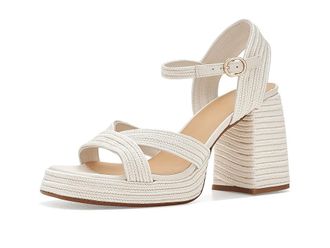 Castaner Valle Metallic Sandal Womens Sandals White : EU 38 (US Womens 7.5) N, Synthetic