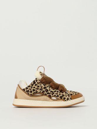 Lanvin Sneakers Curb Lanvin in pelle e cavallino animalier