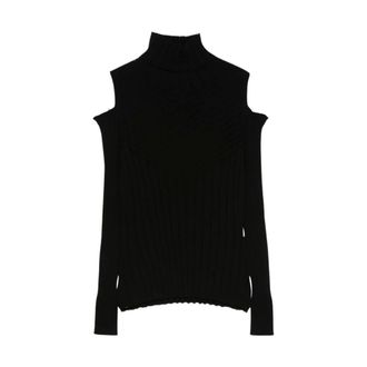 D.exterior Dames, Truien, Zwart, Maat: M Kasjmier