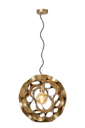Netlighting Hannelore Pendant light 40cm 1xE27 Matt Gold Brass Special Offer