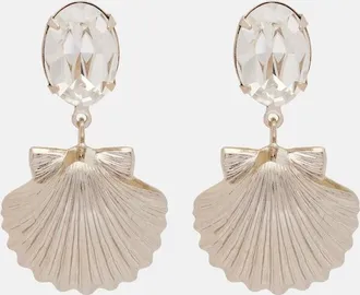 Jennifer Behr Capesante embellished drop earrings