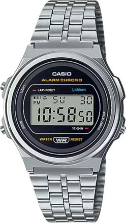 Casio Vintage A171We-1Aef Digitale Horloge - unisex - Horloges - Grijs - ONE Size - Accessoires