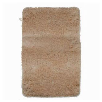 Trade Shop Trade Shop - Tappeto Tappetino In Tessuto Morbido Per Arredo Bagno 45x70cm Colore Beige 79924