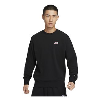 Nike French Terry Crew-Neck Sweatshirt Black FZ5203-010