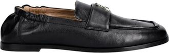 Patrizia Pepe Mocasines de Piel con Punta Cuadrada Suave - Shoes - Mujer - Negro - 36 EU