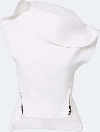 Maticevski Whirl draped top