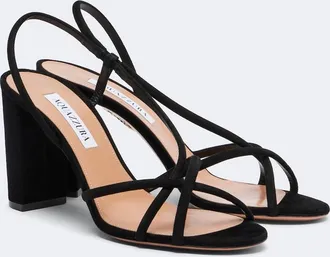 Aquazzura Horizon suede sandals