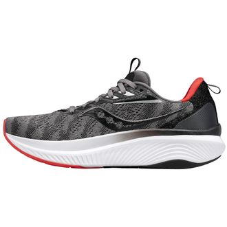 Saucony Mens Echelon 9 Running Shoes, charcoal red, 8 UK