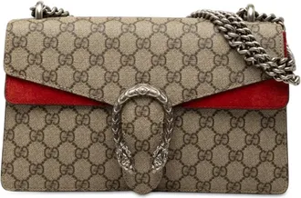 Gucci Pre-owned Gucci Medium GG Supreme Dionysus Shoulder Bag Ladies JBIGL47QCQGOX8ZB