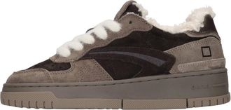 D.A.T.E. D.a.t.e., Dames, Schoenen, Bruin, Maat: 37 EU Leer