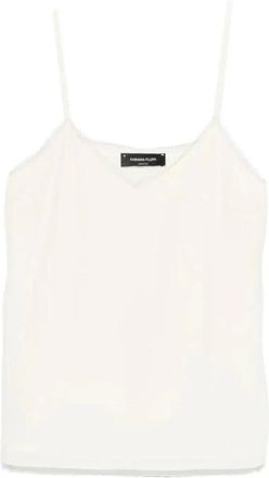 Fabiana Filippi Camisola con cuello en V - Tops - Mujer - Blanco - M